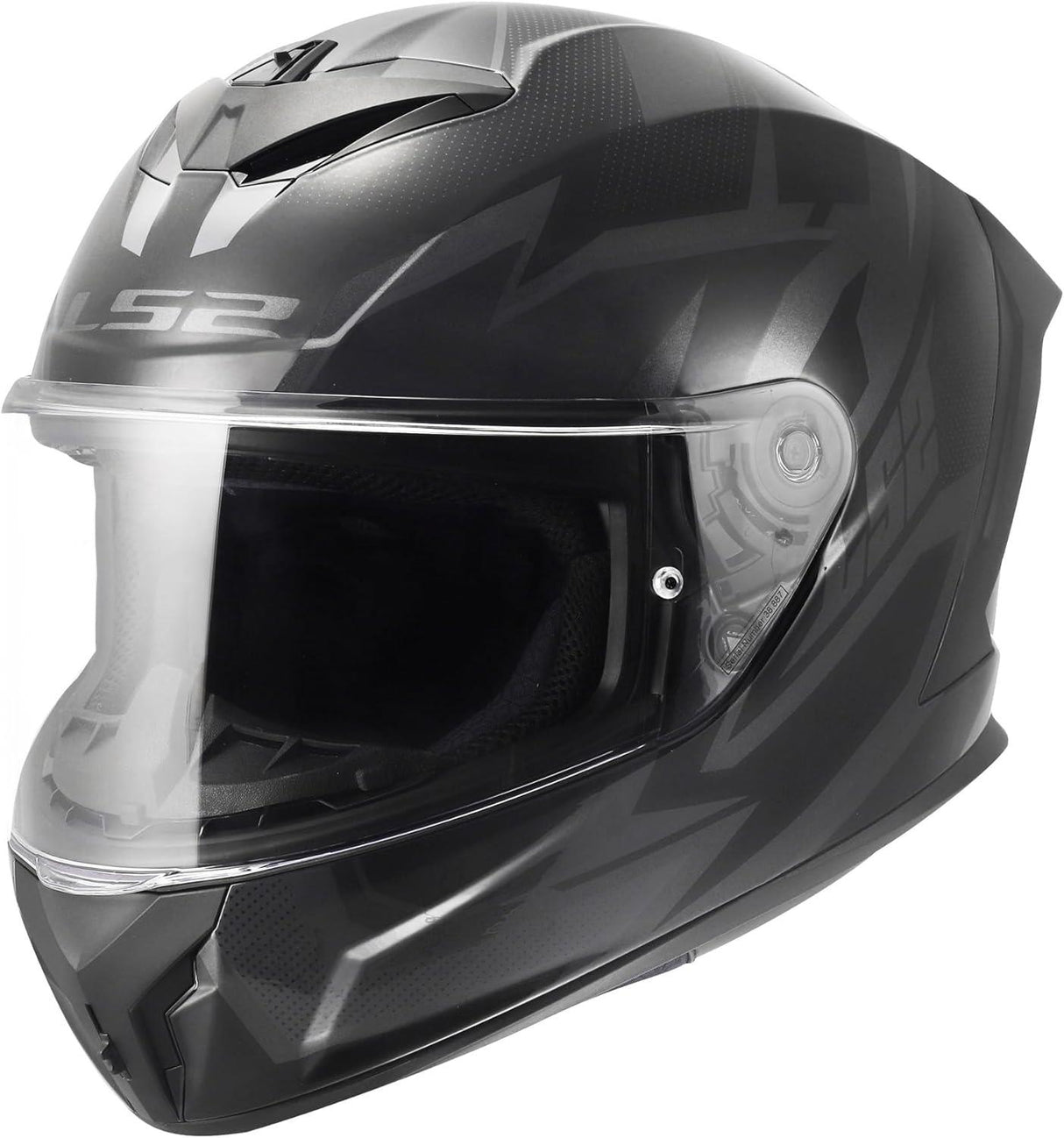 LS2 Rapid III Motorcycle Helmet Xtrem Black/Gray