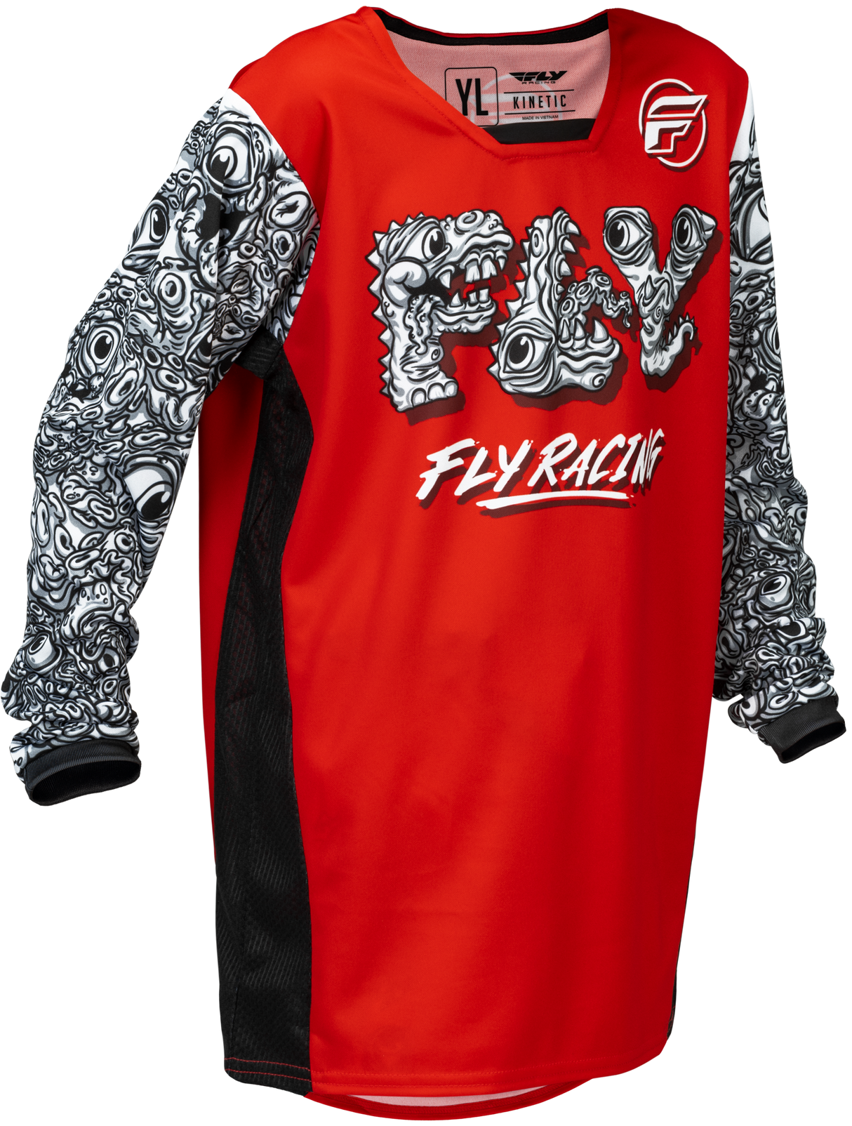 Youth Kinetic Mutant Jersey Red/White/Black Ym