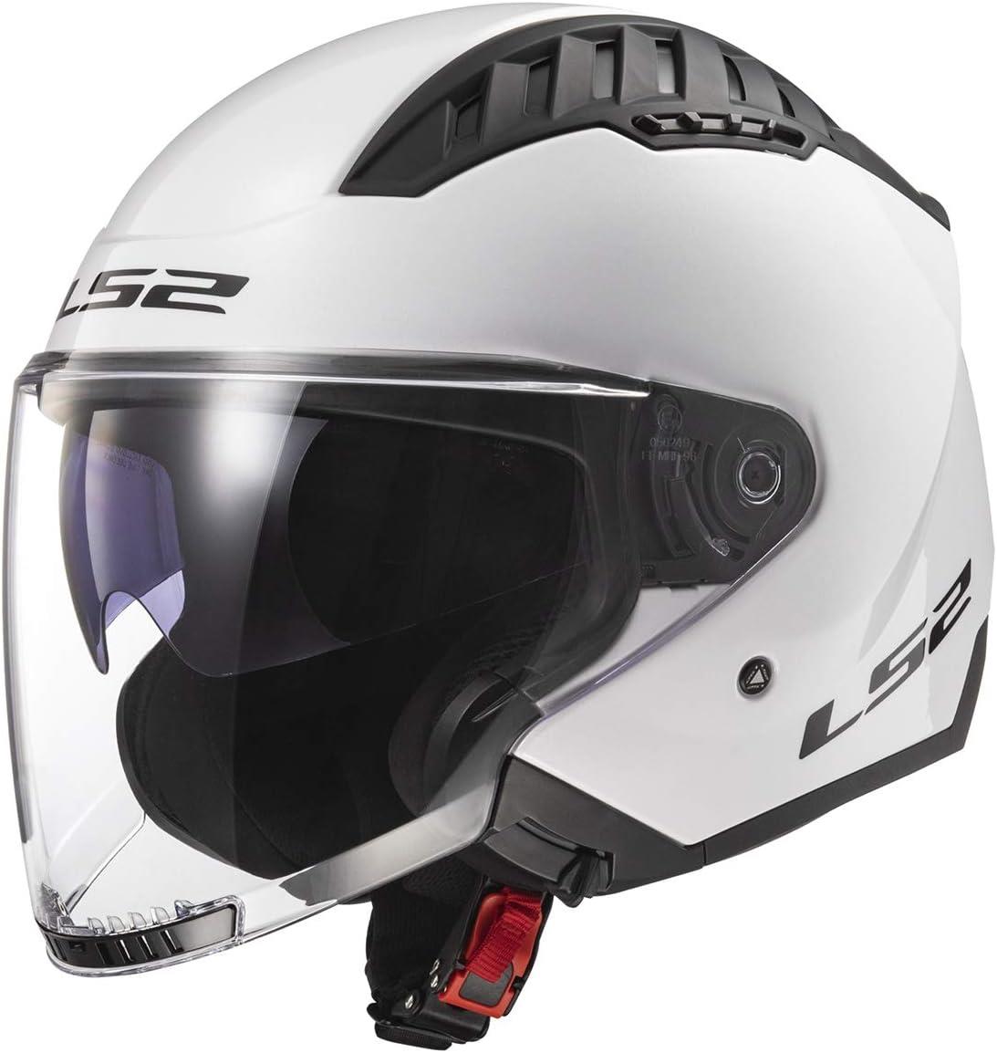 LS2 - Copter Open Face Helmet - Gloss White