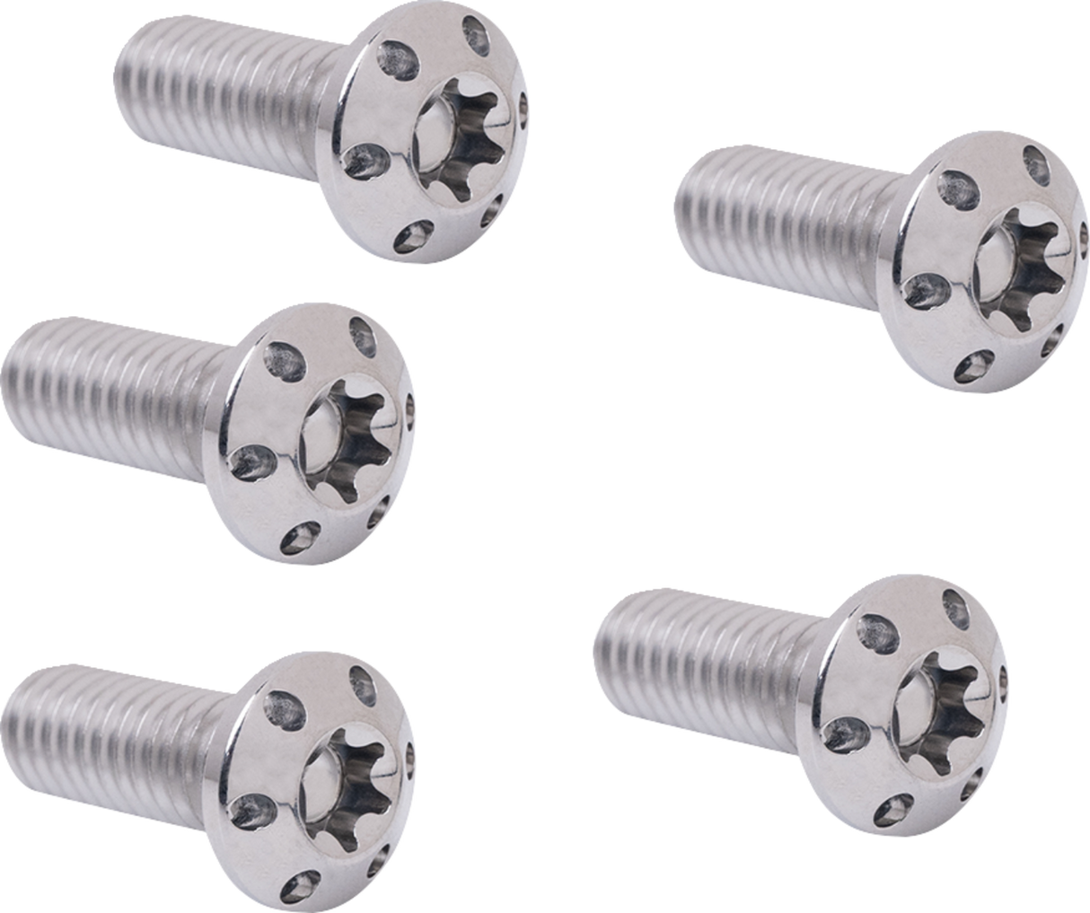 ARLEN NESS Bolt Kit - Holeshot/Brake Rotor/Front - Hub Mount - Polished 5/16"-18 x 7/8" - 5 Pack 300-912