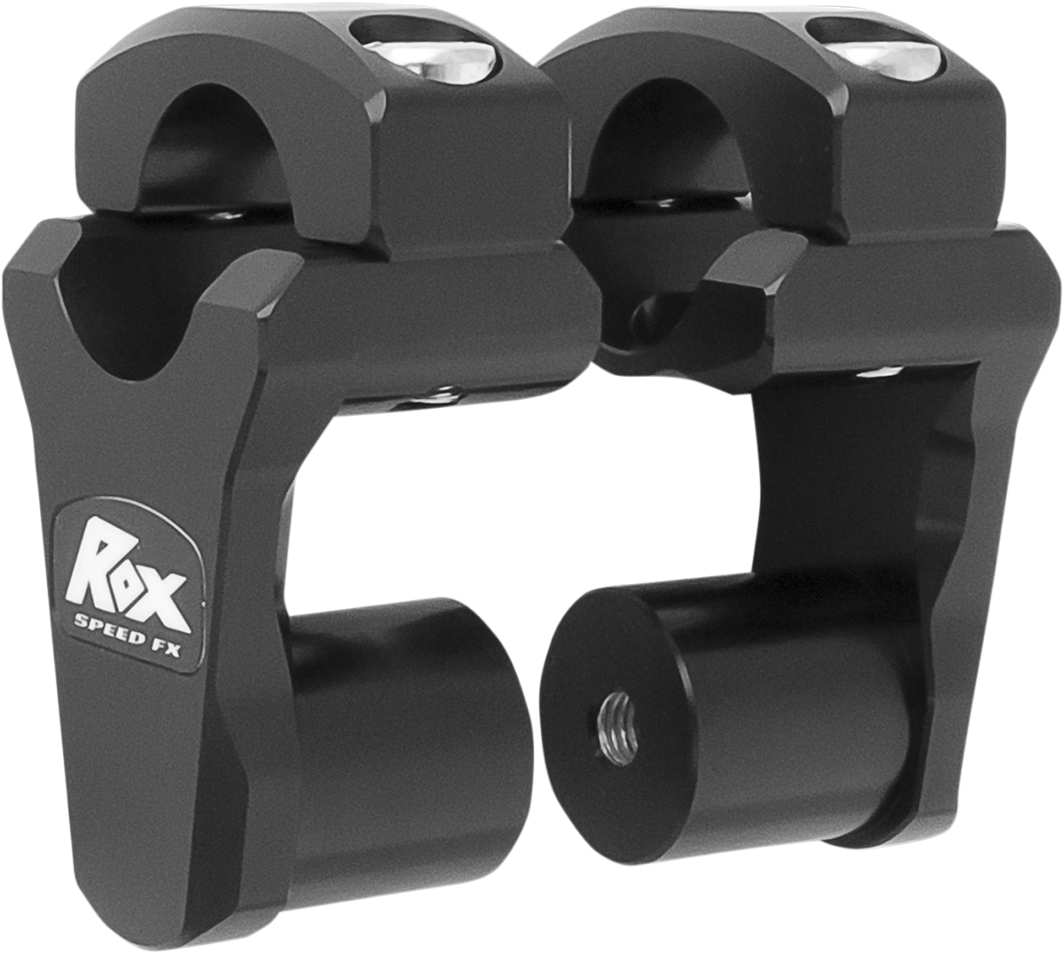 ROX SPEED FX Risers - Pivoting - 2" - Oversized Handlebars - Black 1R-P2PPK