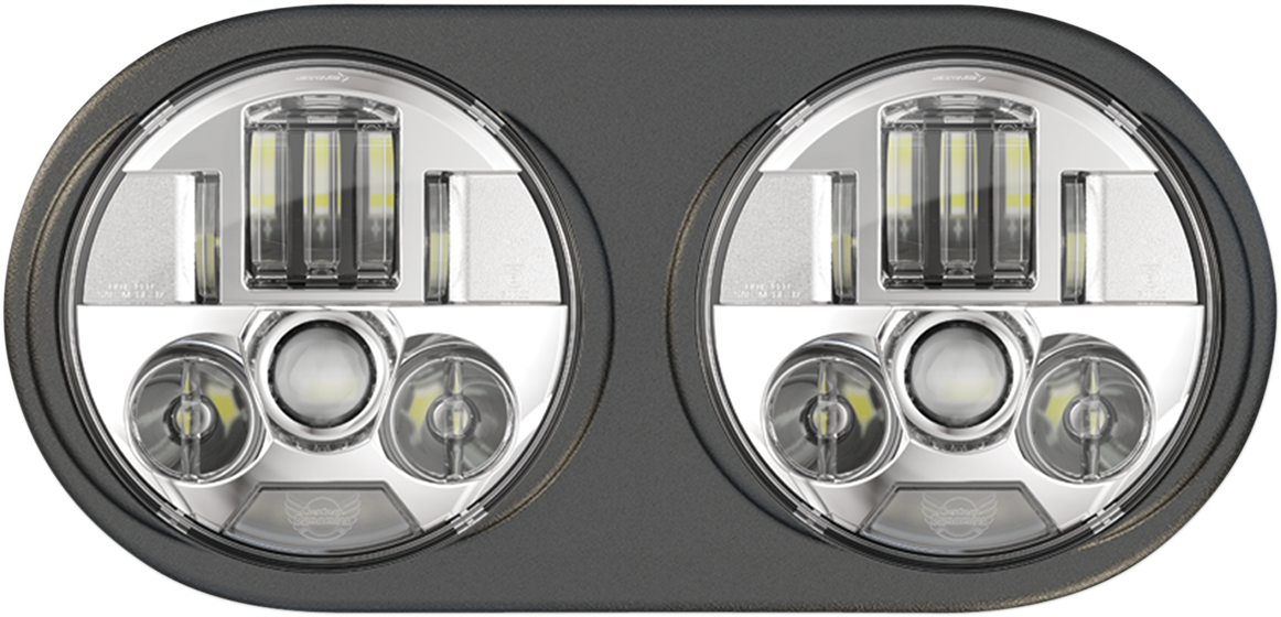 Custom Dynamics ProBeam? LED Headlamps - FLTR - Chrome PB-RG13-C - Cycle City Outdoors