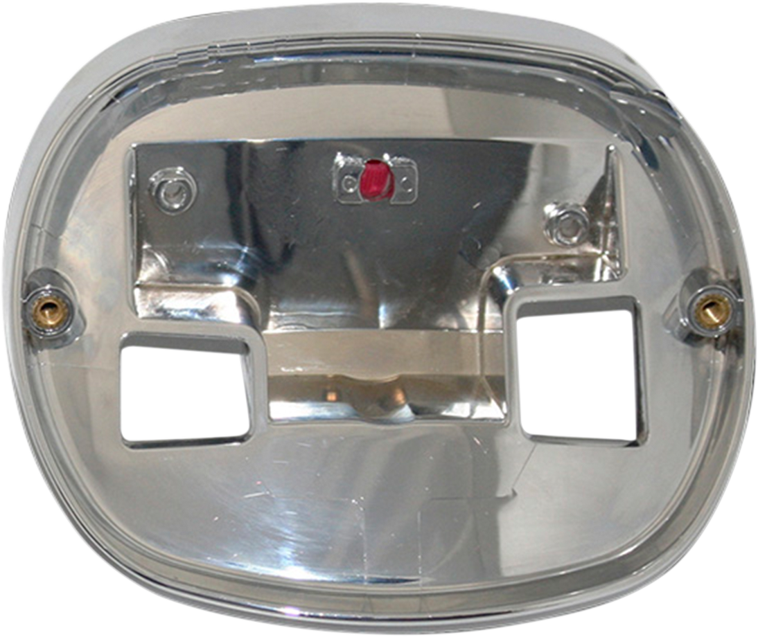 Custom Dynamics Taillight Base Plate - Chrome TL-BASEPLATE-C - Cycle City Outdoors