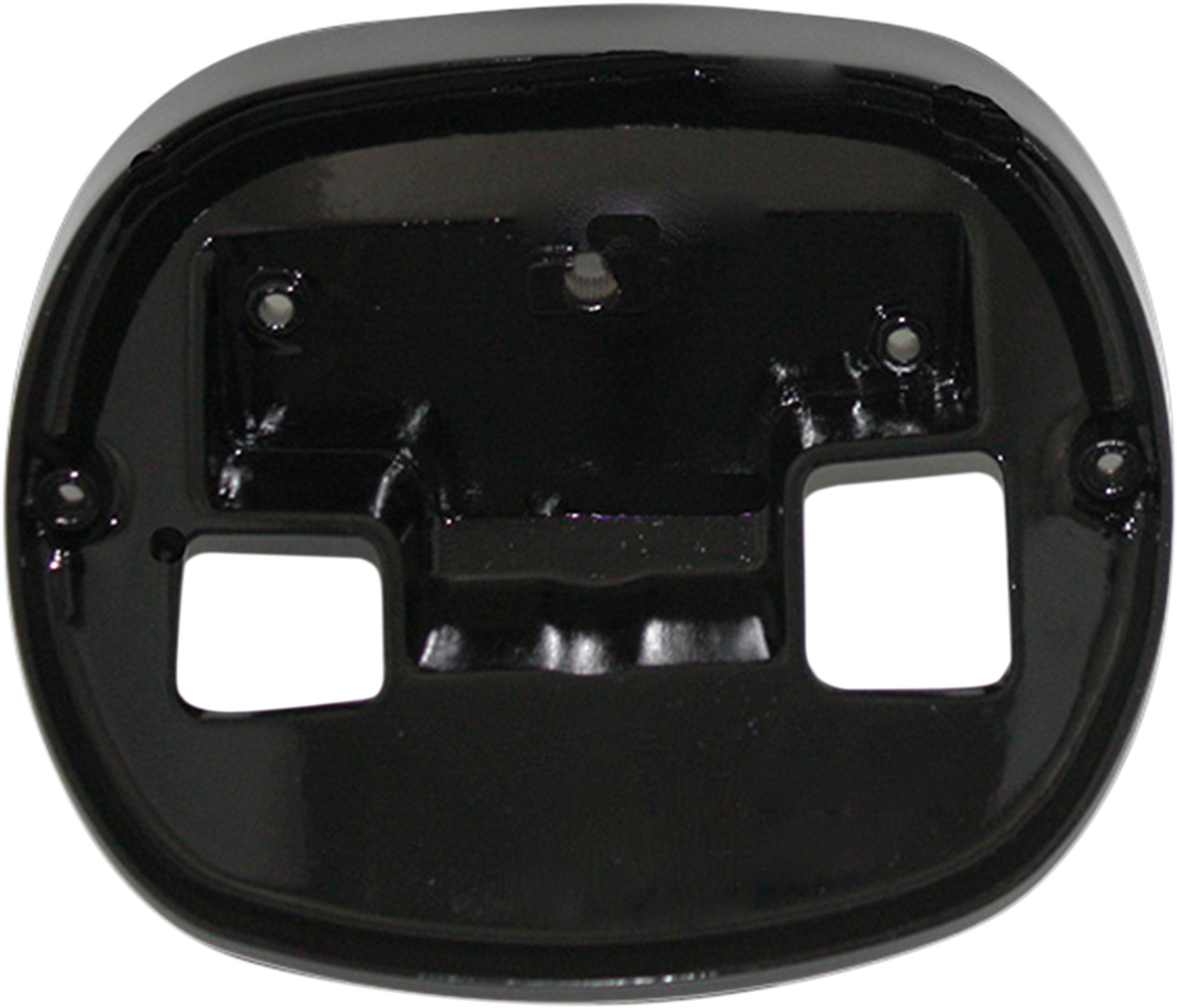 Custom Dynamics Taillight Base Plate - Black TL-BASEPLATE-B - Cycle City Outdoors