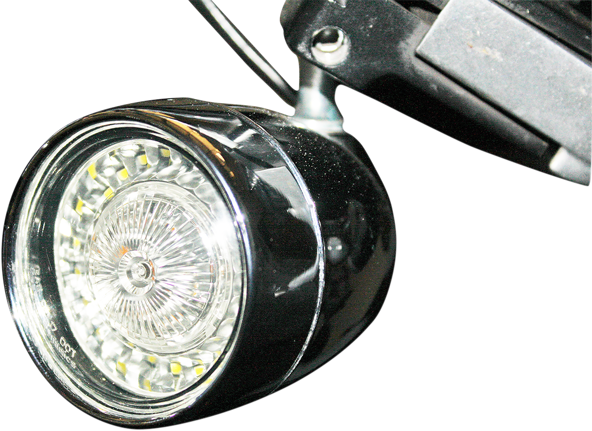 Custom Dynamics Bullet Turn Signal - 1157 - Chrome - Smoke Lens PB-BB-AW-1157CS - Cycle City Outdoors