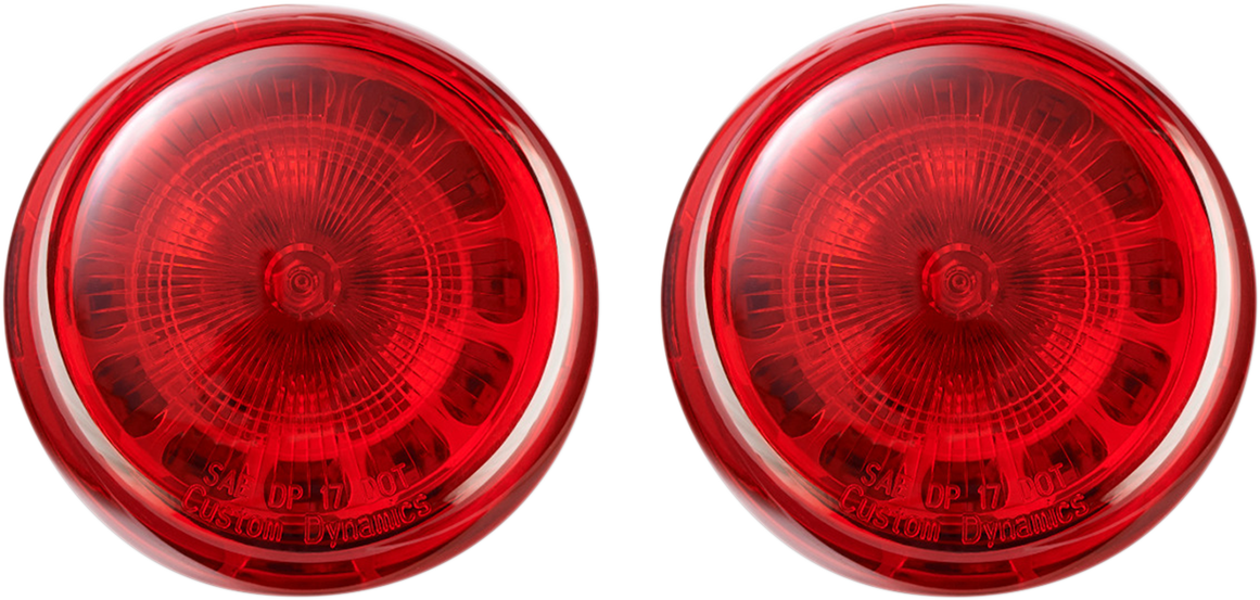 Custom Dynamics Bullet Signal Insert - 1156 - Red PB-R-1156 - Cycle City Outdoors