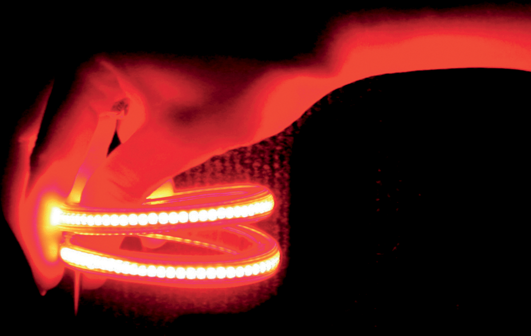 Custom Dynamics TruFLEX? LED Strip - 9.8" - Red/Red TF75RR - Cycle City Outdoors
