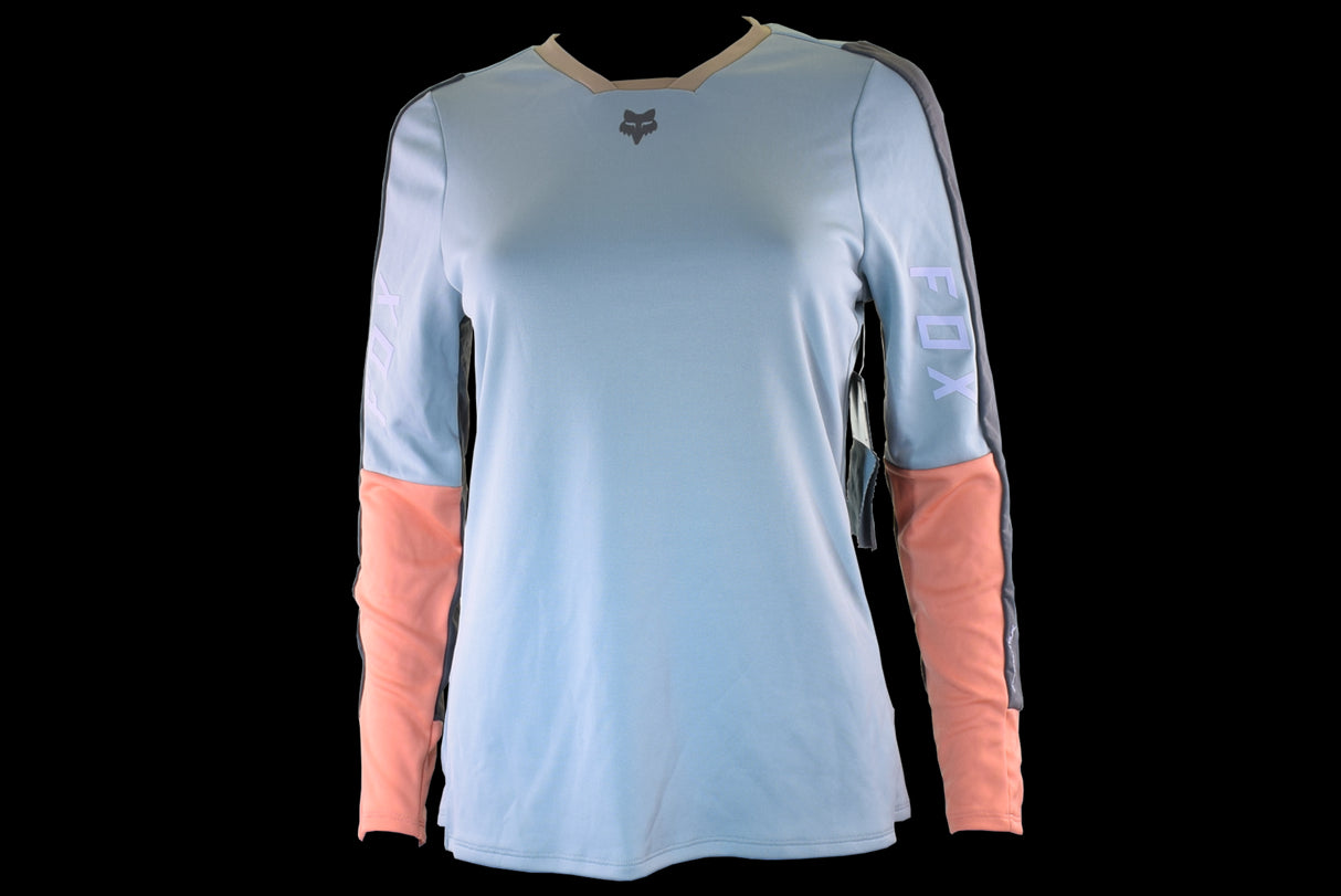 Fox Racing - Womens Defend Pro Ls Jersey - Gmtl - S