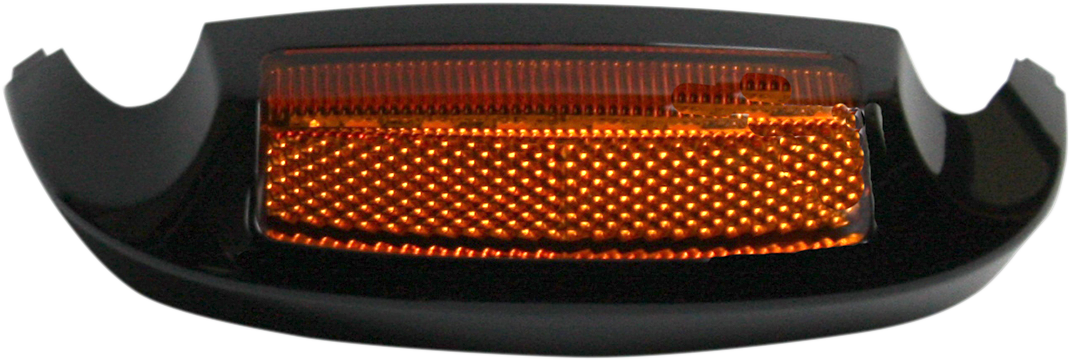Custom Dynamics LED Front Fender Tip - Amber LED/Amber Lens - Black GEN-FT-AA-BLK - Cycle City Outdoors