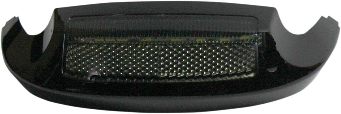 Custom Dynamics LED Front Fender Tip - White LED/Smoke Lens - Black GEN-FT-WS-BLK - Cycle City Outdoors