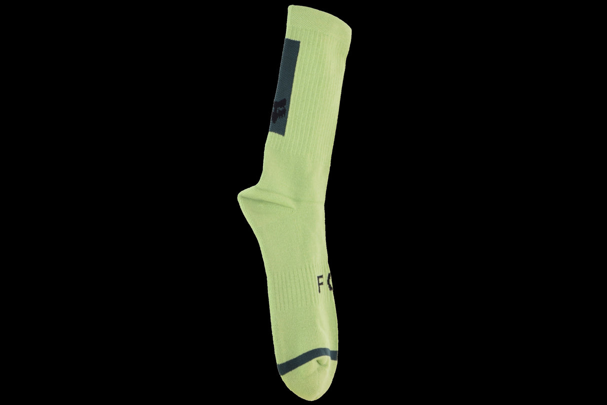 Fox Racing - 8 inch Defend Sock - Pl Grn - S/M