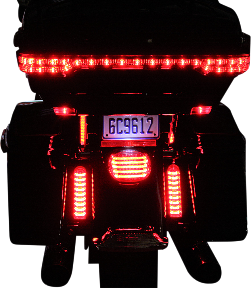 Custom Dynamics ProBEAM? Fillerz? Lights - Red - Chrome PB-FILL-R-C - Cycle City Outdoors