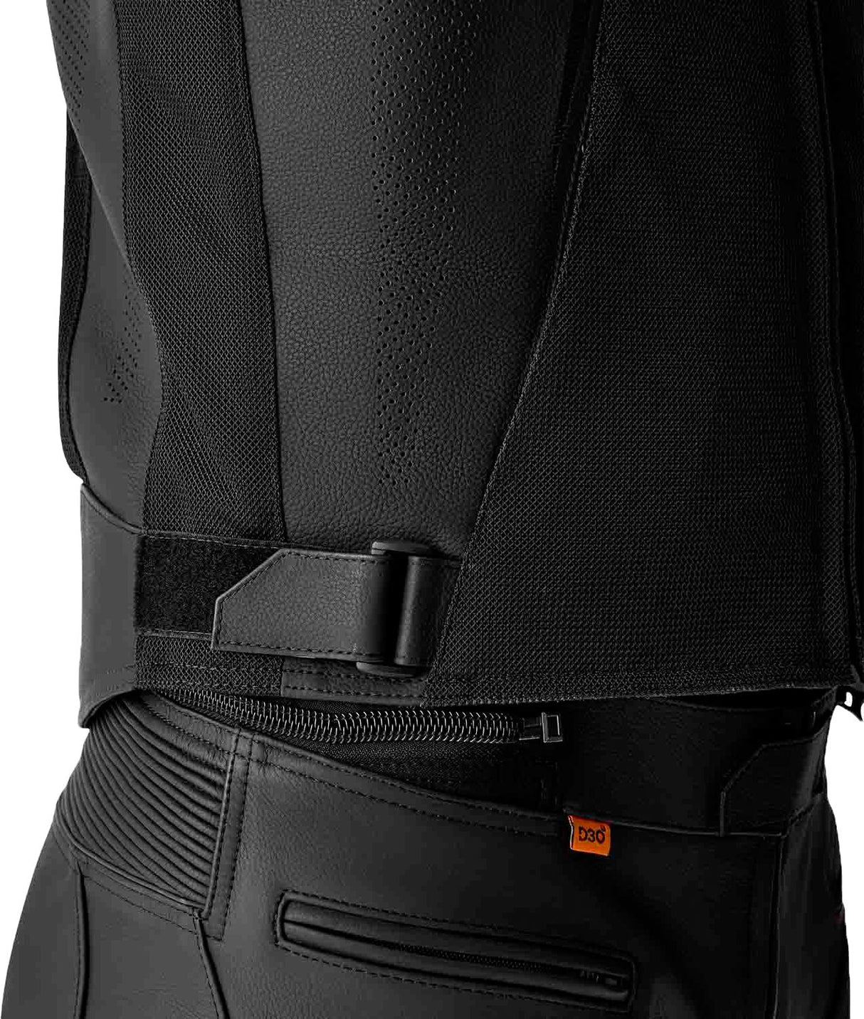 RST S1 D3O Mesh Leather Jacket Black