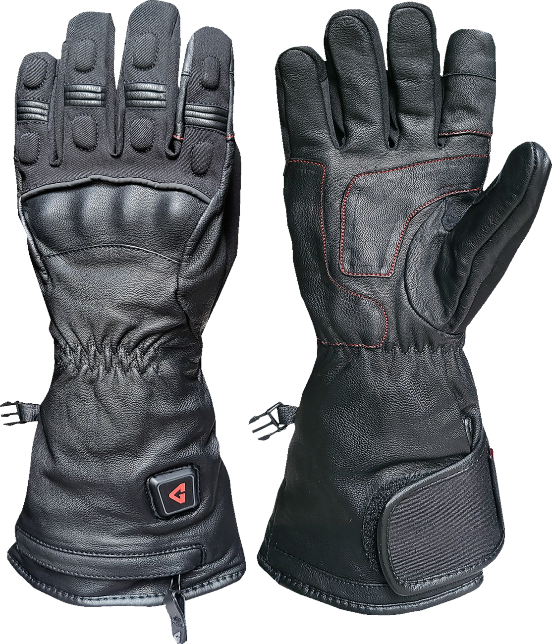 GERBING HEATED CLOTHING 7V Hard Knuckle Battery Heated Gloves - Black - Large GERGVHK7VBL