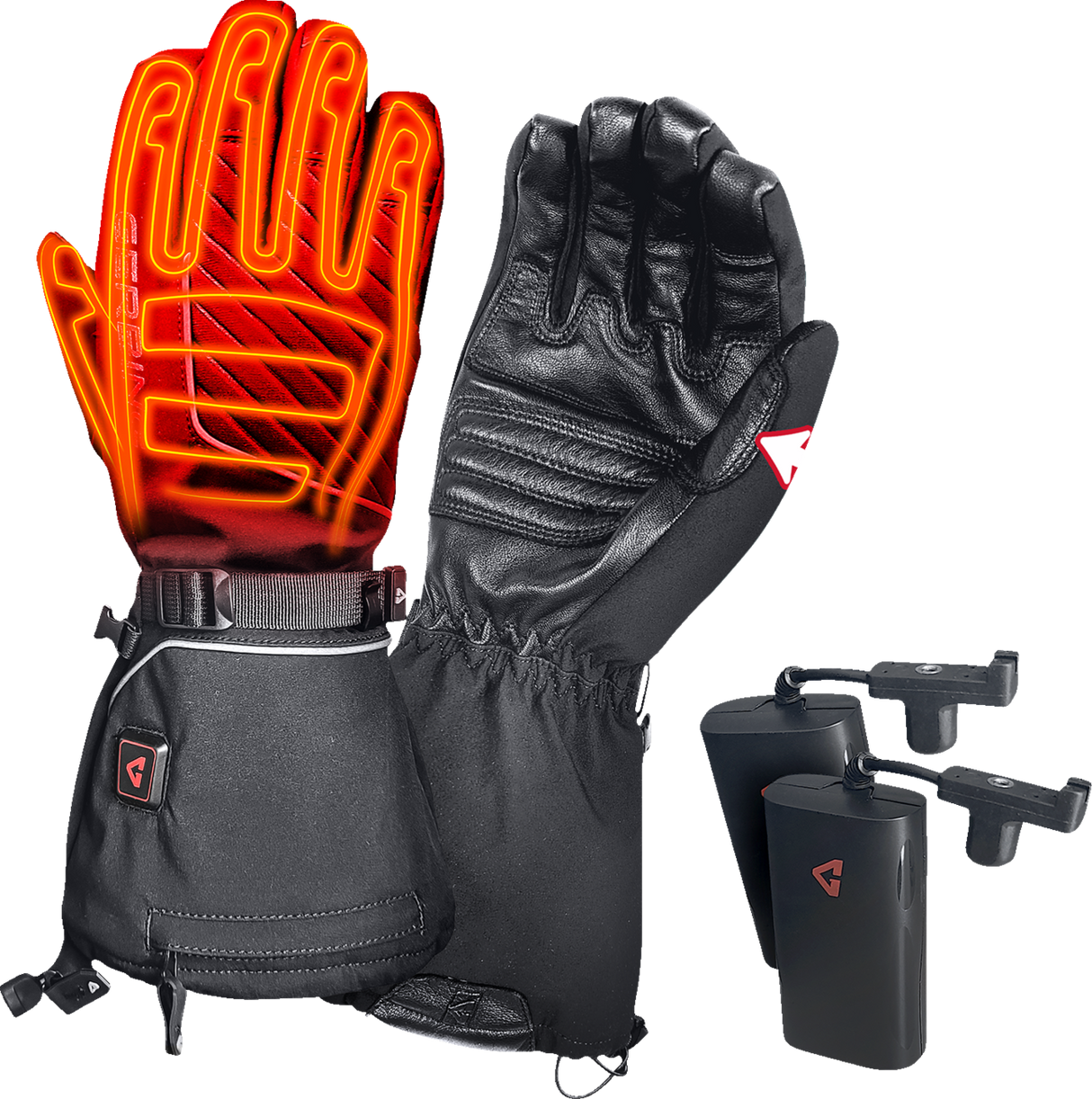 GERBING HEATED CLOTHING 7V Atlas Ultra-Flex Battery Heated Gloves - Black - XL GERAFGV7VMXL