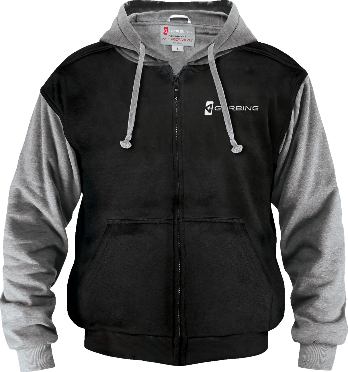 GERBING HEATED CLOTHING 7V Battery Heated Hoodie - Black - XL GERHDY7VUNIBLKXL