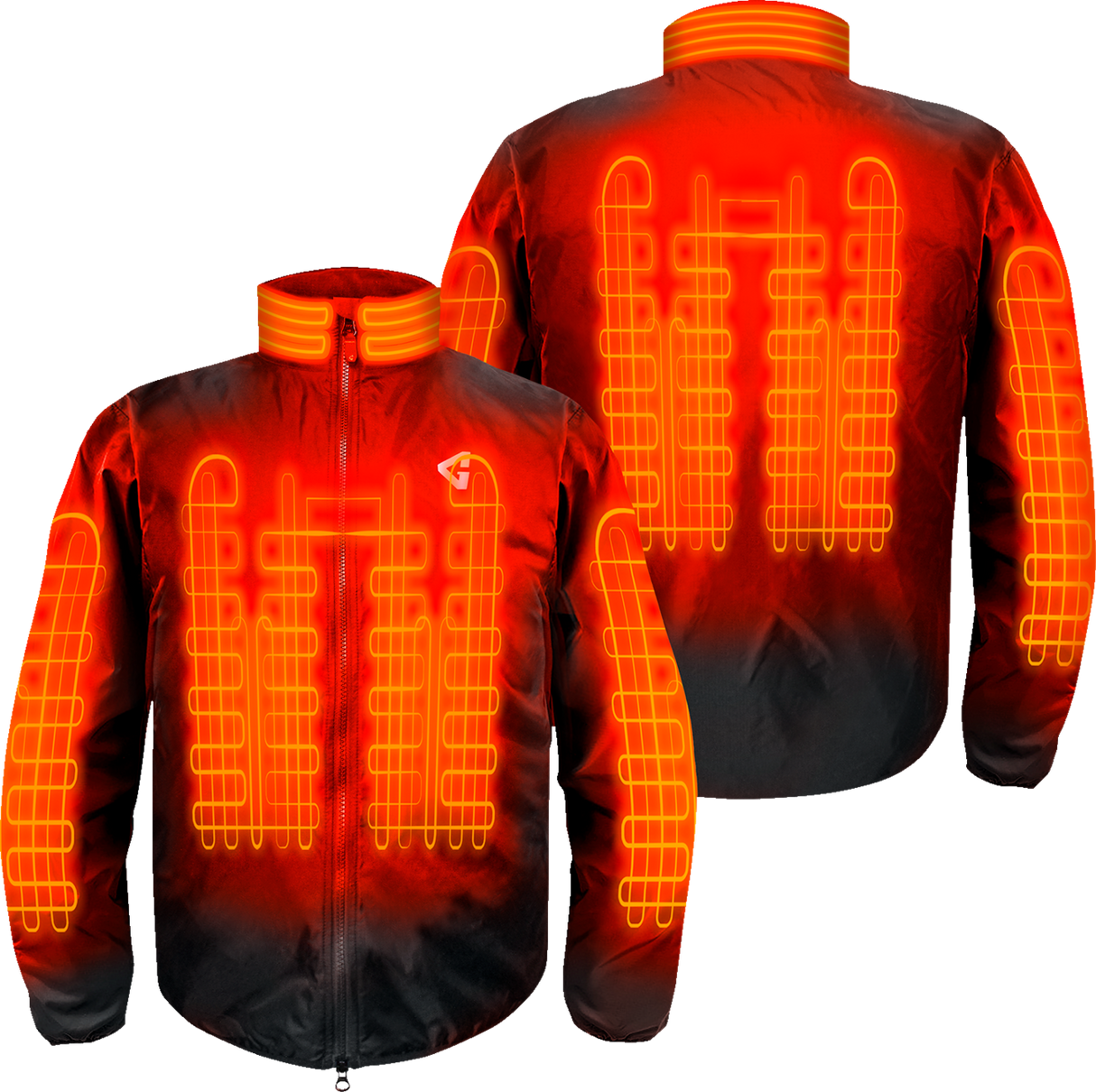 GERBING HEATED CLOTHING 12V Motorcycle Heated Jacket Liner - Black - Large G1215MJKT20100110976