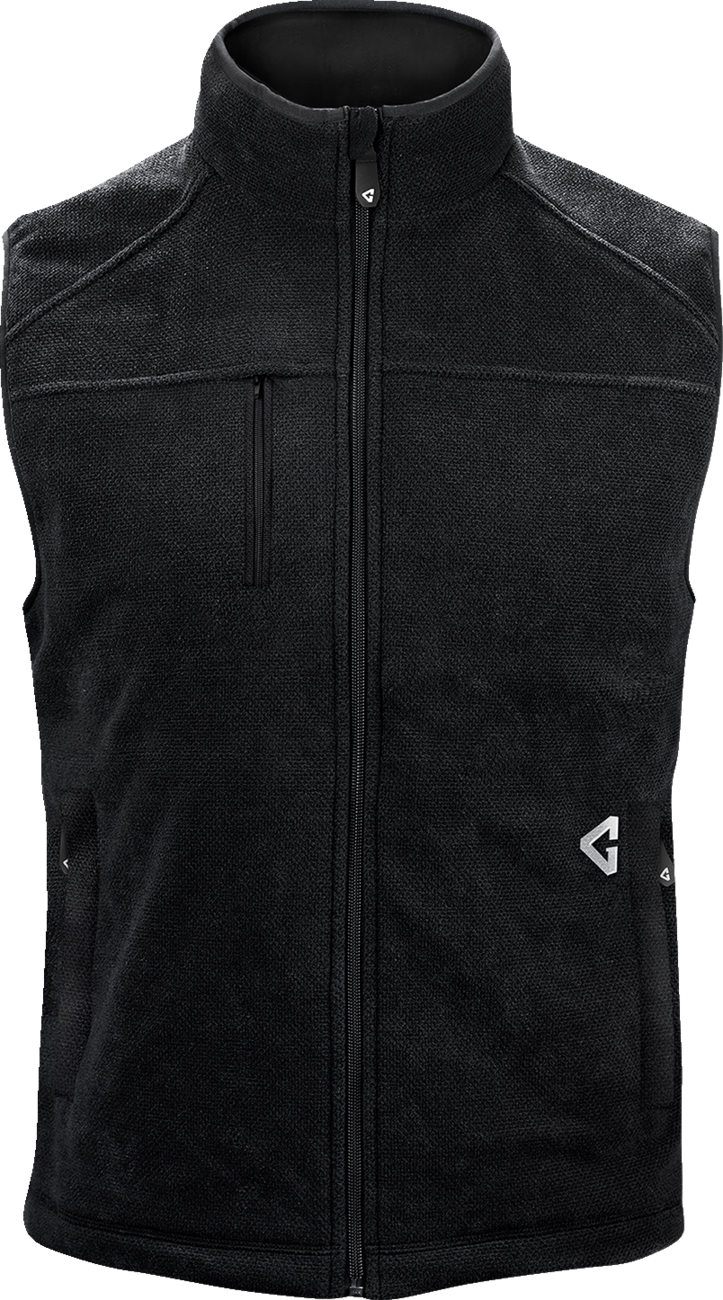 GERBING HEATED CLOTHING 7V Thermite Fleece Heated Vest 2.0 - Black - Small GERTFVST7VMBS