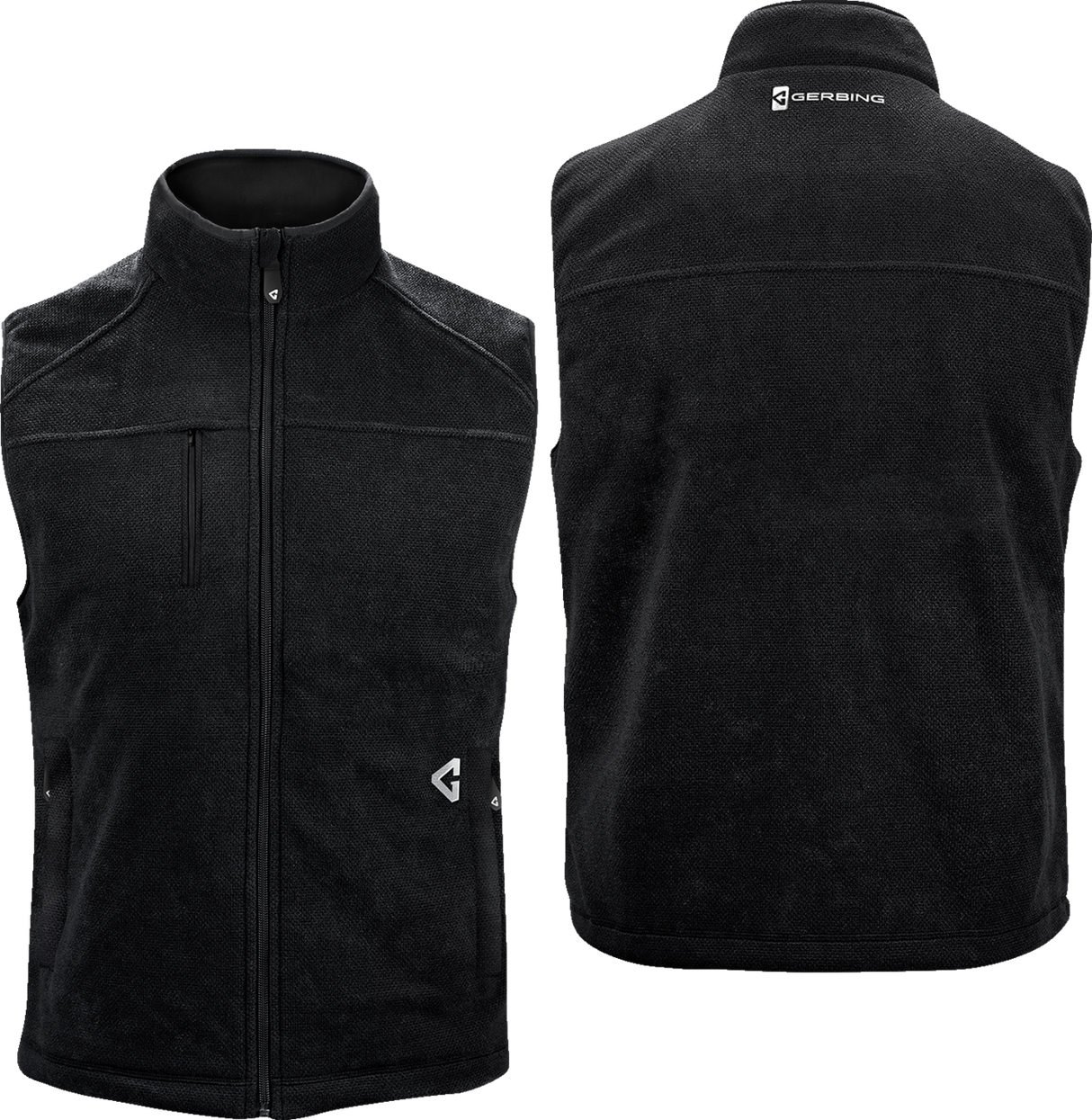 GERBING HEATED CLOTHING 7V Thermite Fleece Heated Vest 2.0 - Black - 2XL GERTFVST7VMBXXL