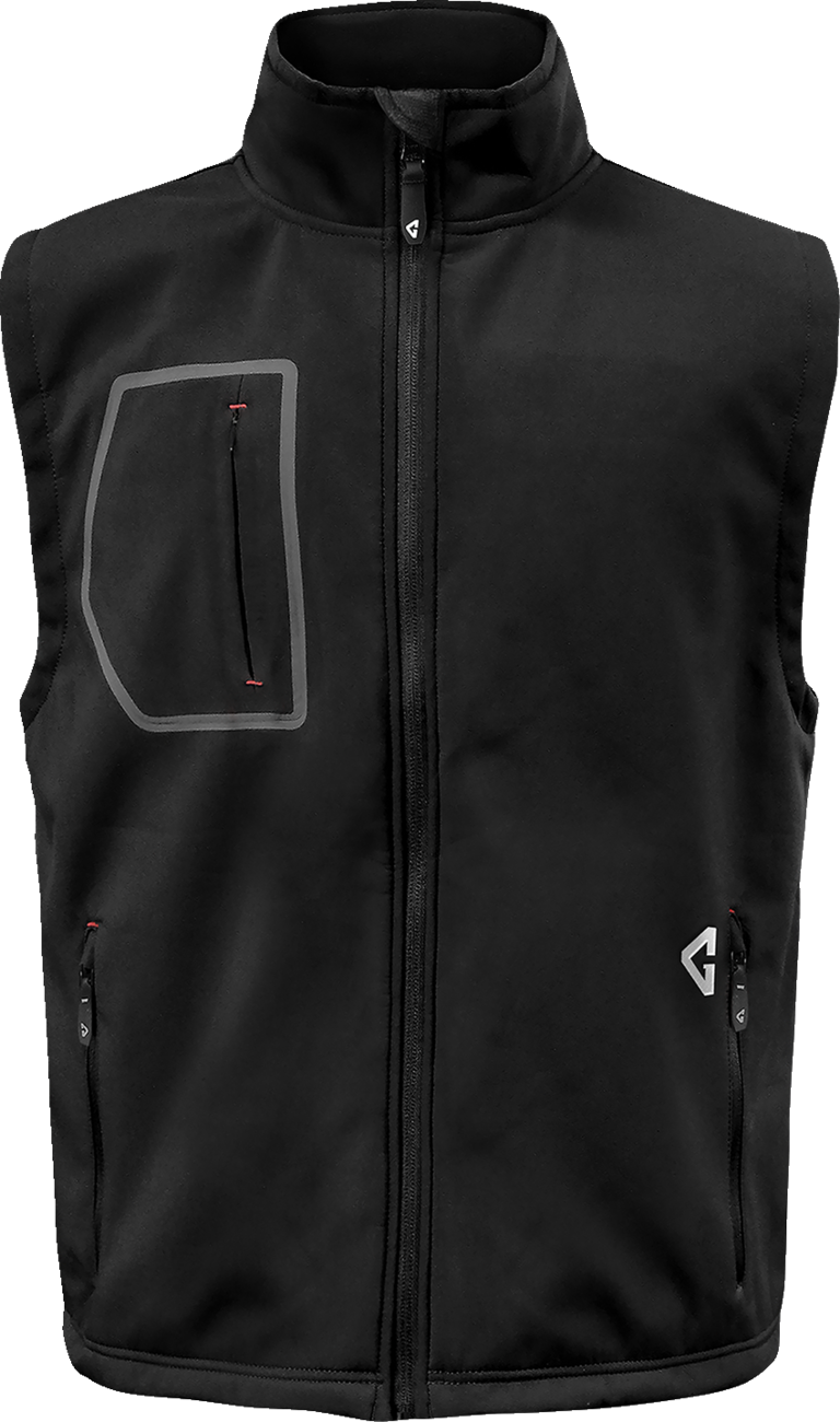 GERBING HEATED CLOTHING 7V Torrid Softshell Heated Vest 2.0 - Black - Medium GERTVST7VMBM