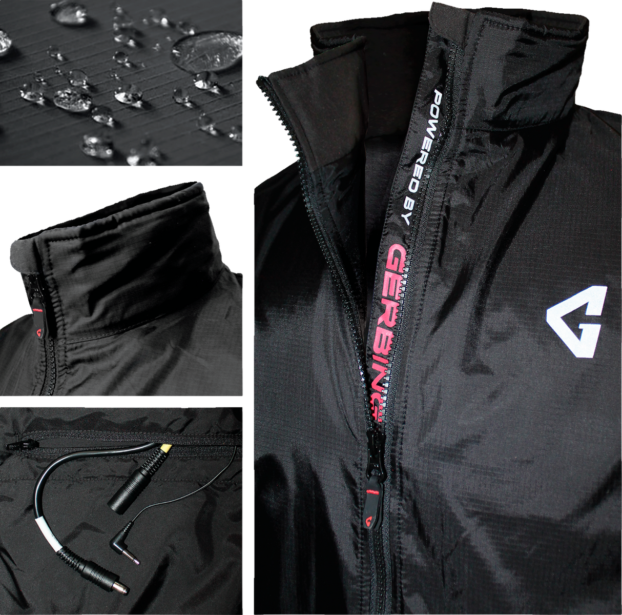 GERBING HEATED CLOTHING 12V Heated Vest Liner - Black - 3XL G1215MVST30100116788