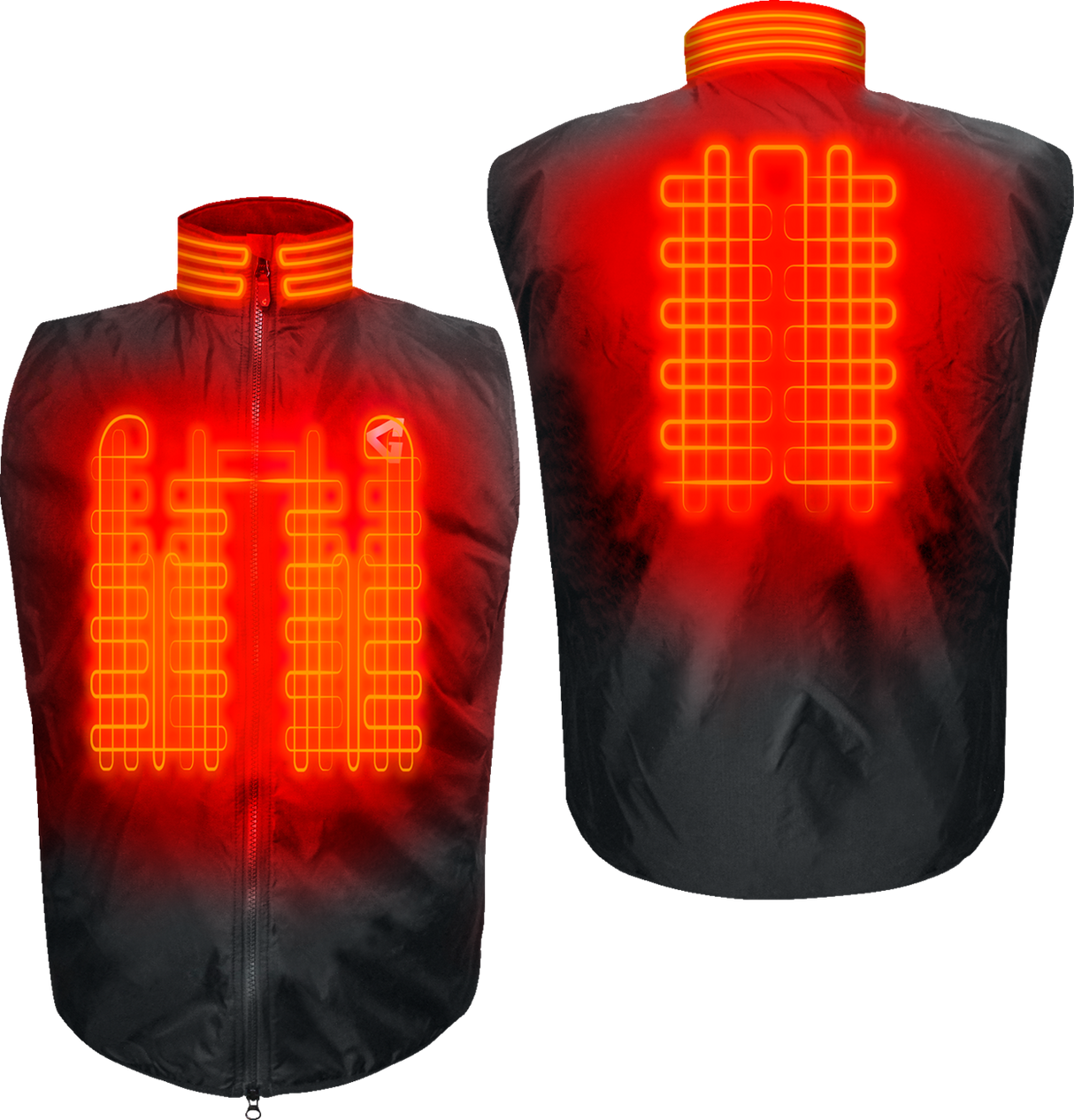 GERBING HEATED CLOTHING 12V Heated Vest Liner - Black - XS G1215MVST30100111100