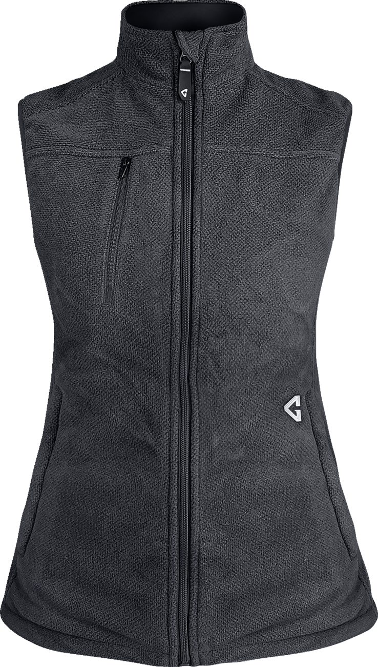 GERBING HEATED CLOTHING Women's 7V Thermite Heated Fleece Vest 2.0 - Gray - XS GERTFVST7VWGXS