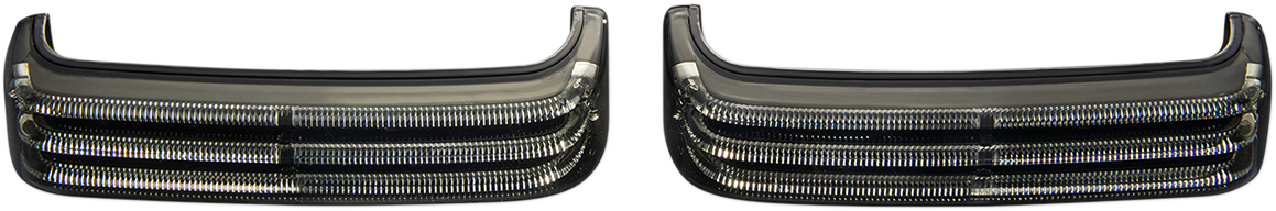Custom Dynamics Saddlebag Lights - SS6 - Black/Smoke PB-SB-SS6-BS - Cycle City Outdoors