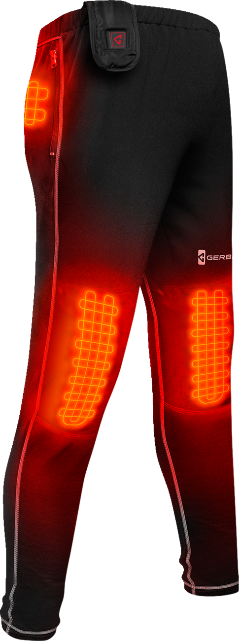 GERBING HEATED CLOTHING Women's 7V Battery Heated Pants - Black - Small GERBLP7VWBS