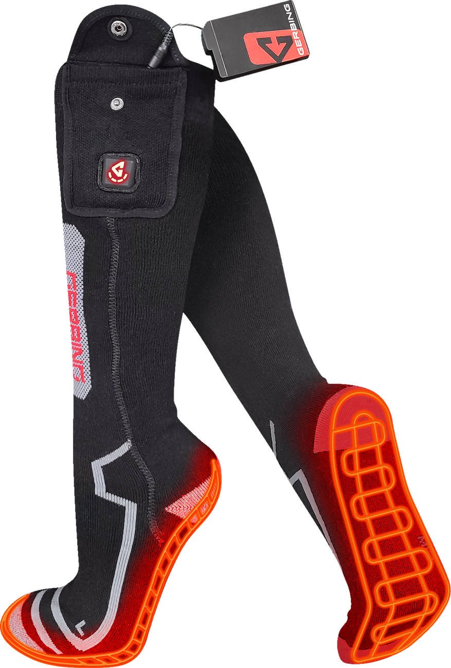 GERBING HEATED CLOTHING 7V Wool Heated Socks - 2XL GERSK7VWXXL