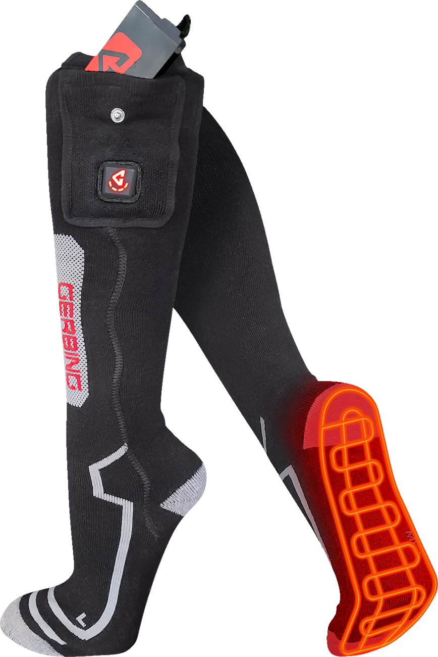 GERBING HEATED CLOTHING 7V Wool Heated Socks - 2XL GERSK7VWXXL
