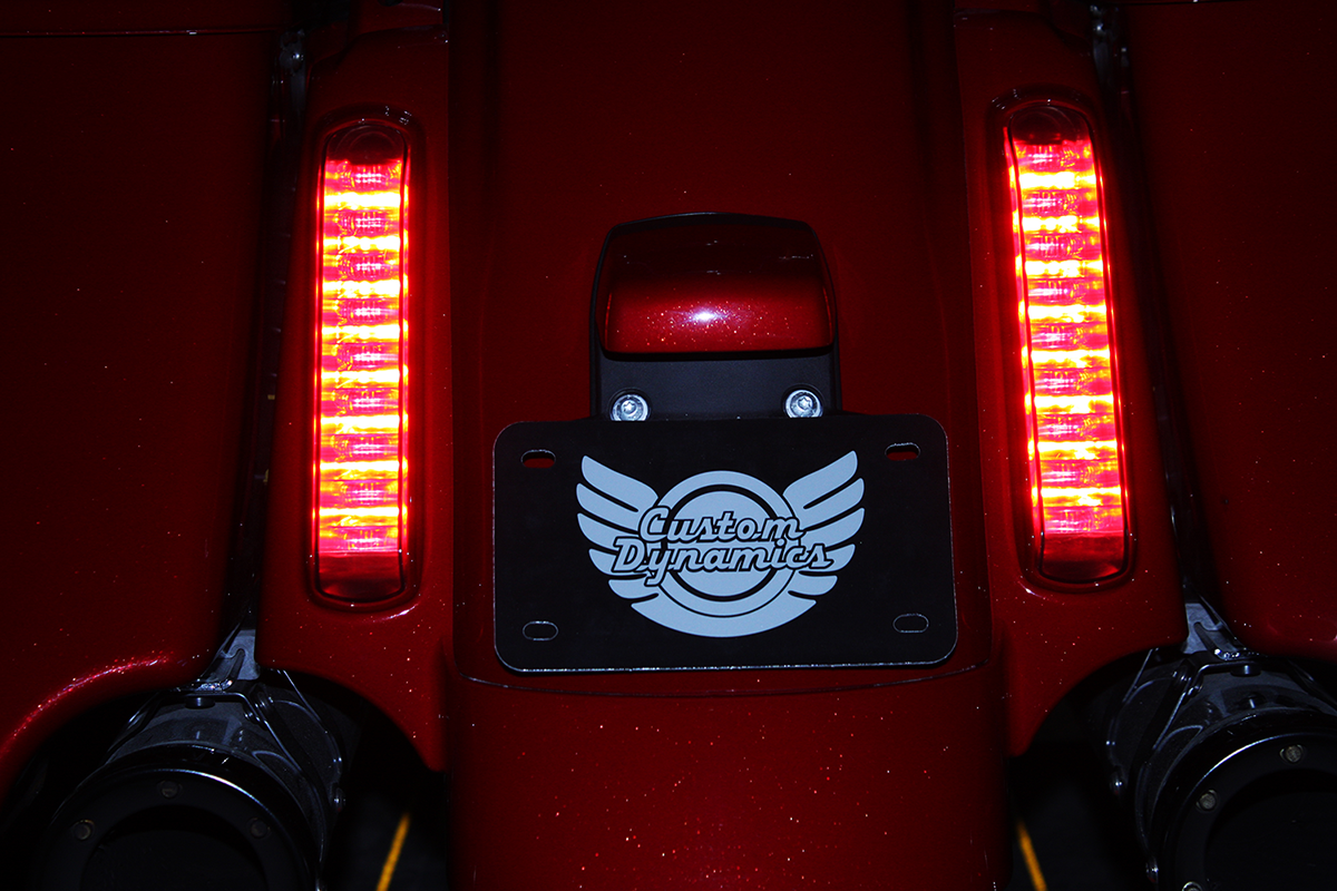 Custom Dynamics ProBEAM? LED Taillight Panels for CVO* - Smoke Lens PB-CVO-SMOKE - Cycle City Outdoors