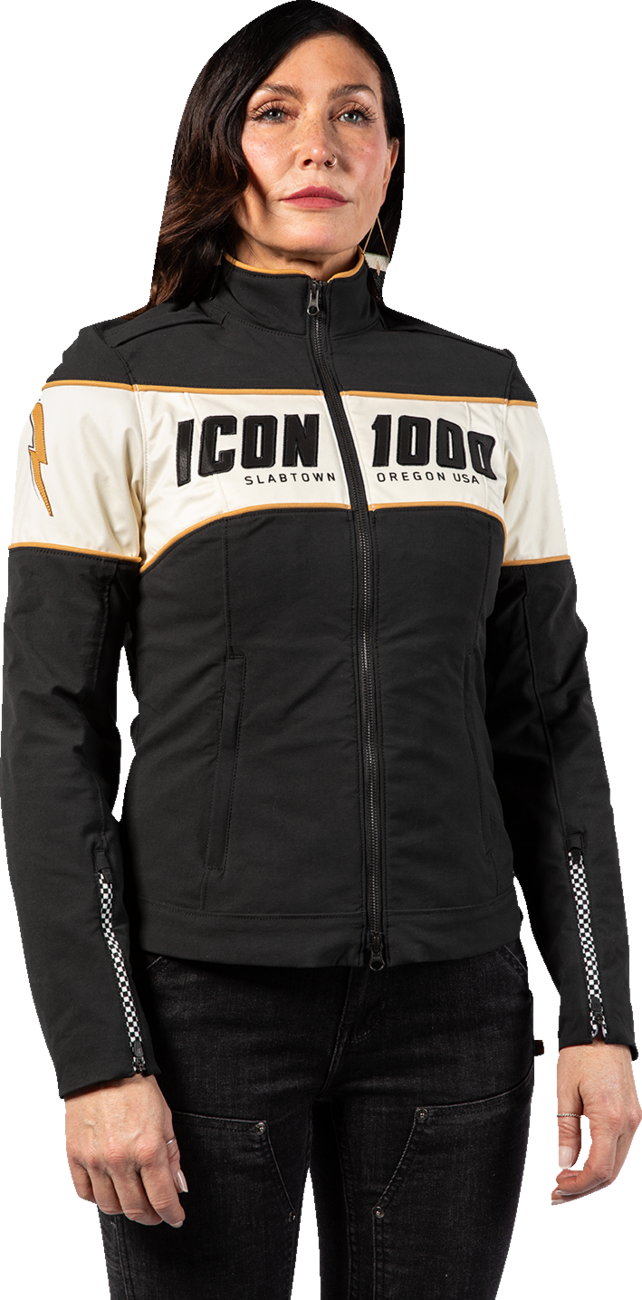 ICON Women's Hella 4* Jacket - Black - Small 2822-1677