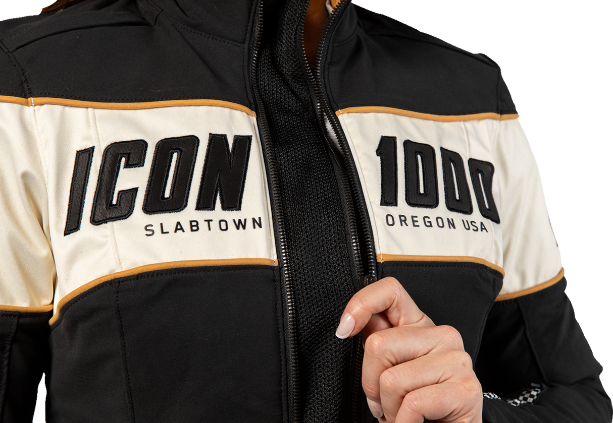 ICON Women's Hella 4* Jacket - Black - Small 2822-1677