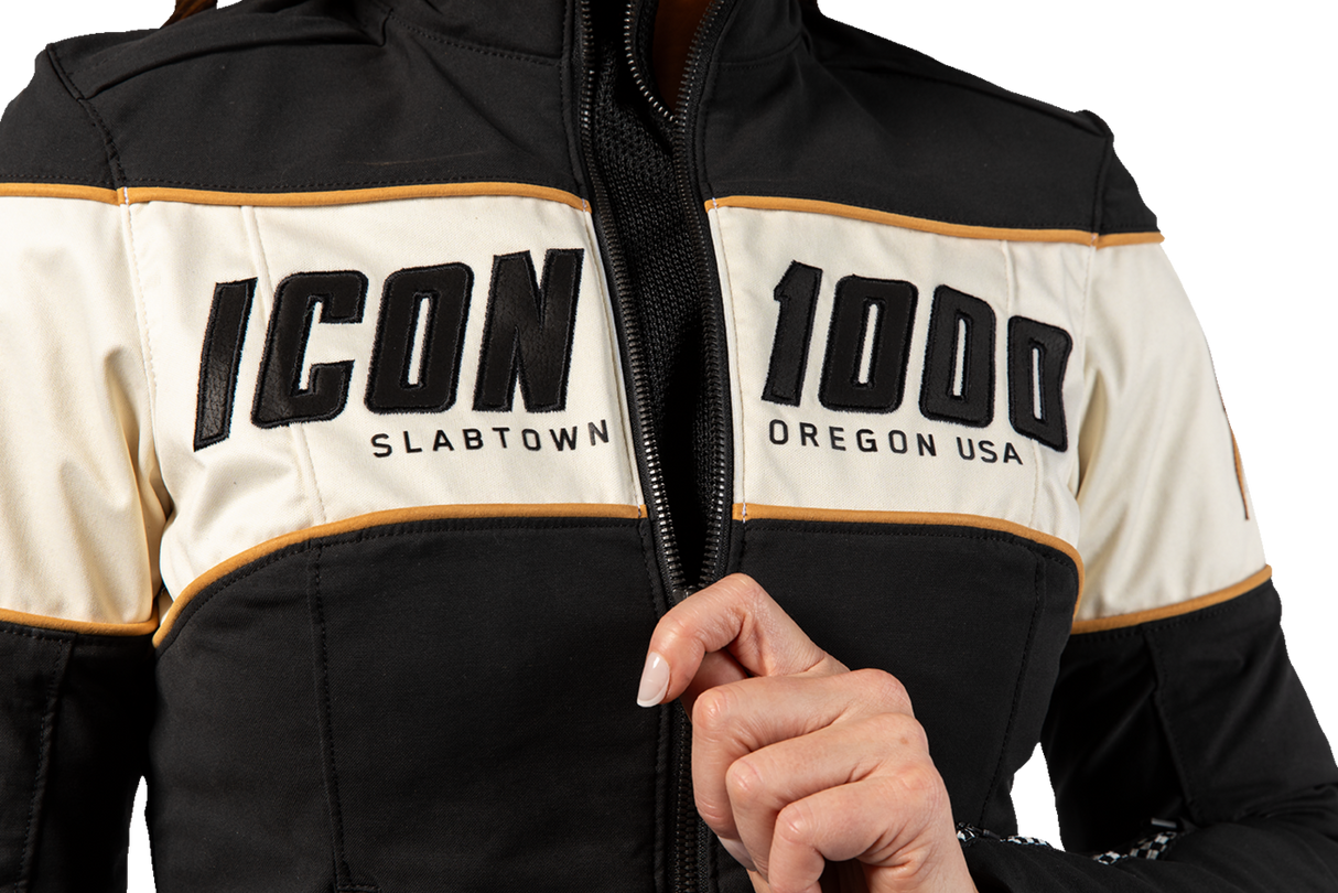 ICON Women's Hella 4* Jacket - Black - Small 2822-1677