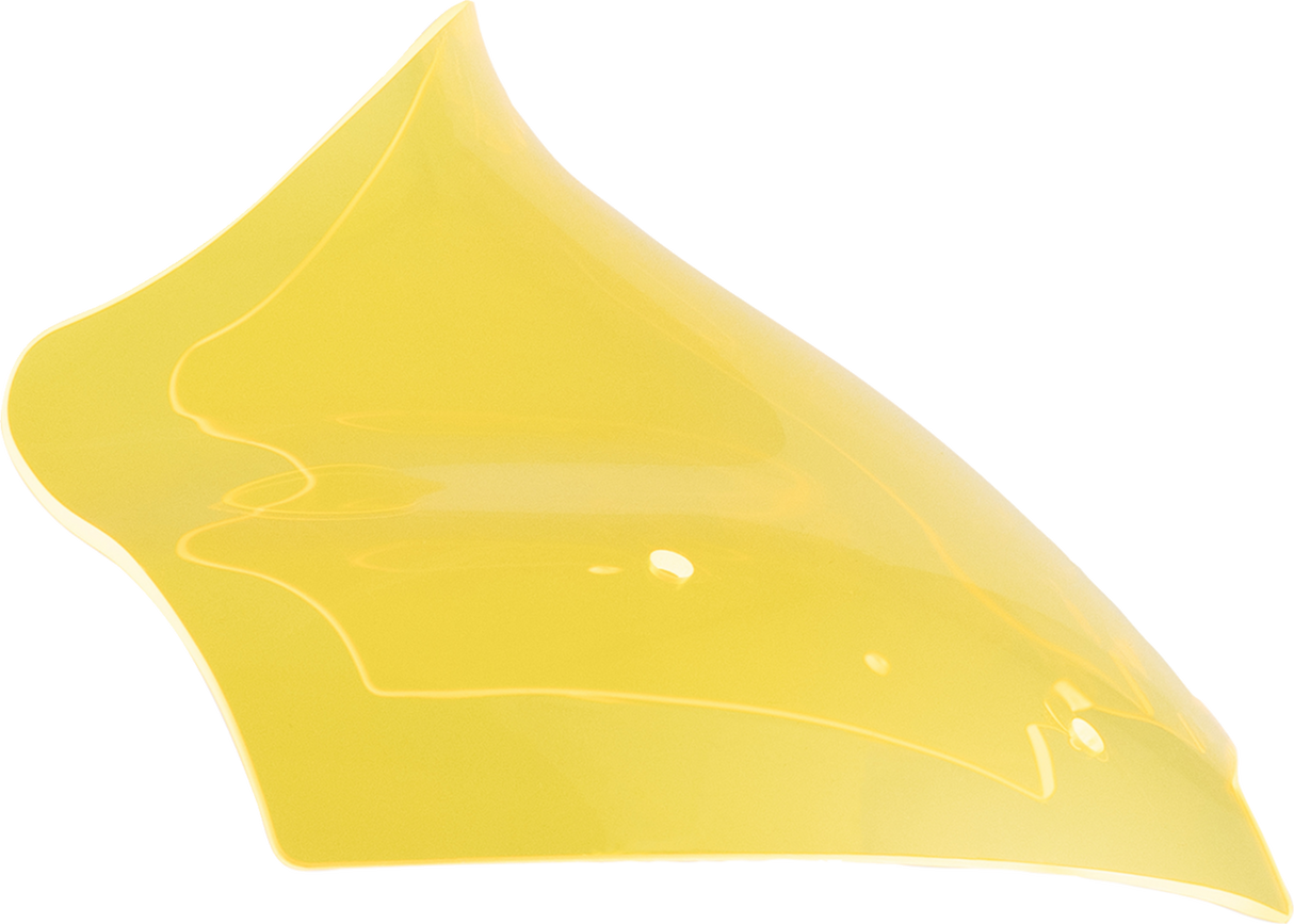KLOCK WERKS Kolor Flare* Windshield - 10" - Yellow Ice - FLTR KWW-01-0712