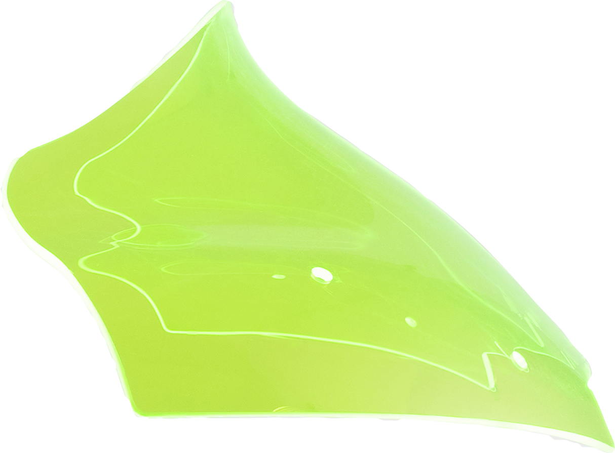 KLOCK WERKS Kolor Flare* Windshield - 10" - Green Ice - FLTR KWW-01-0713