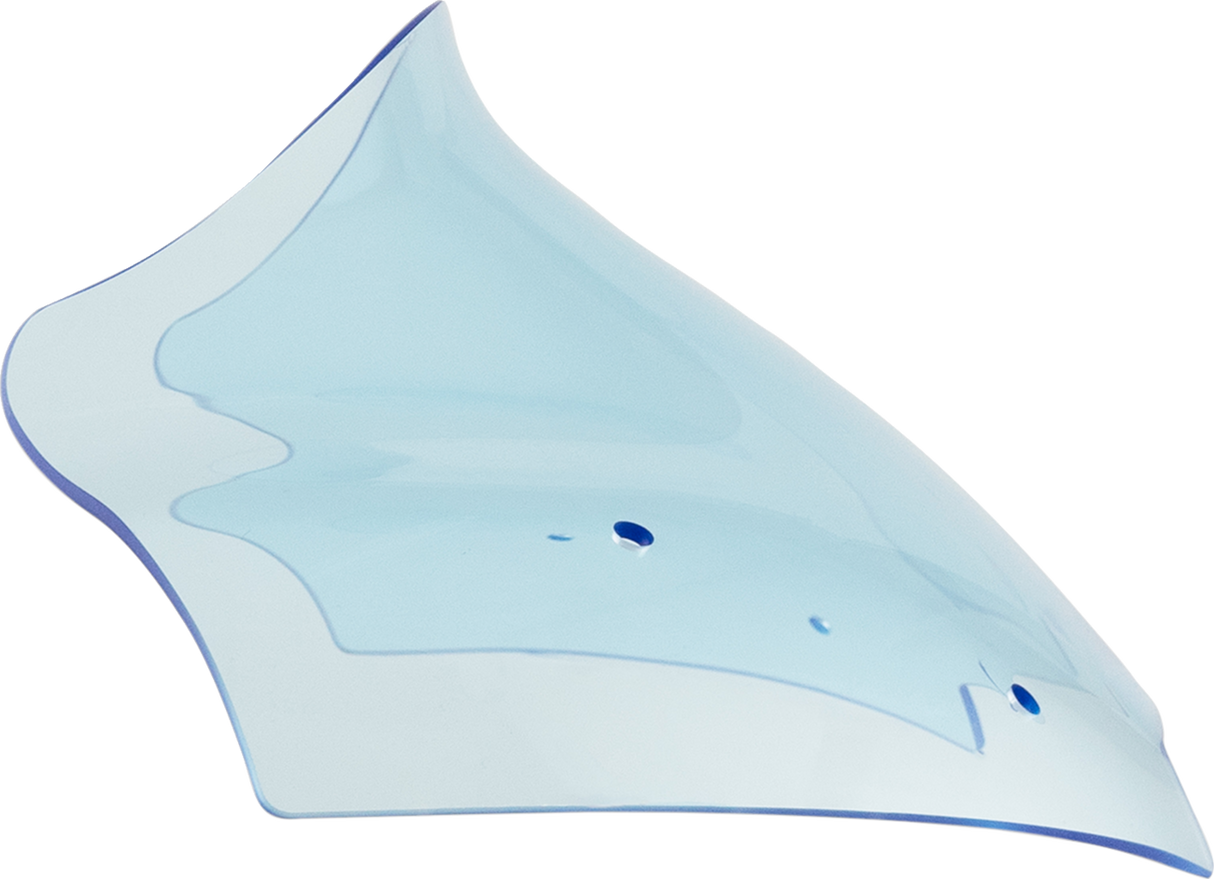 KLOCK WERKS Kolor Flare* Windshield - 10" - Blue Ice - FLTR KWW-01-0714