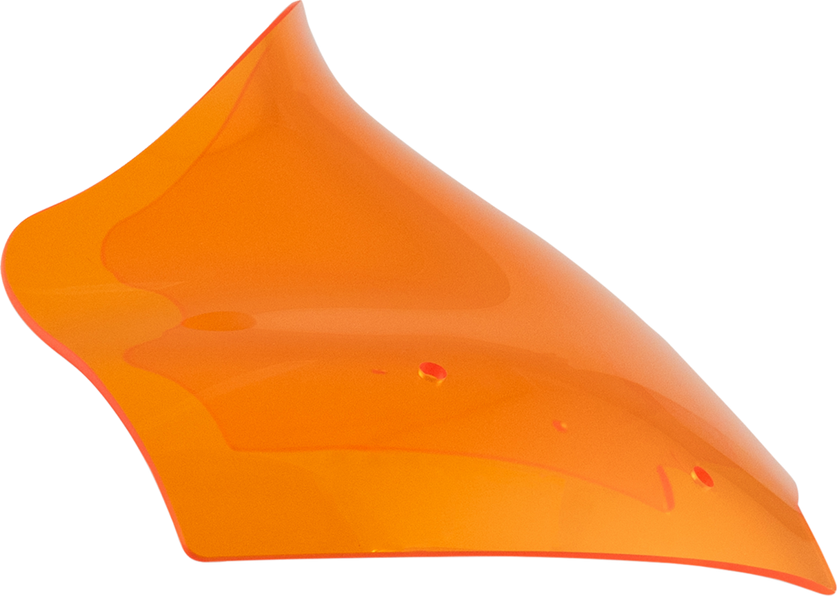 KLOCK WERKS Kolor Flare* Windshield - 10" - Orange - FLTR KWW-01-0716