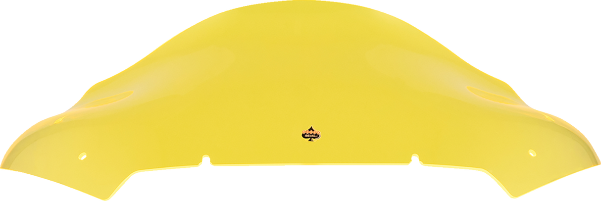KLOCK WERKS Kolor Flare* Windshield - 10" - Yellow Ice - FLTR KWW-01-0712