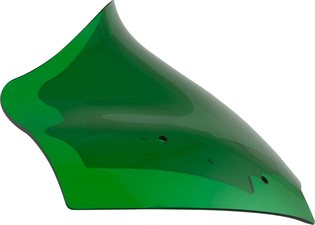 KLOCK WERKS Kolor Flare* Windshield - 10" - Green - FLTR KWW-01-0718