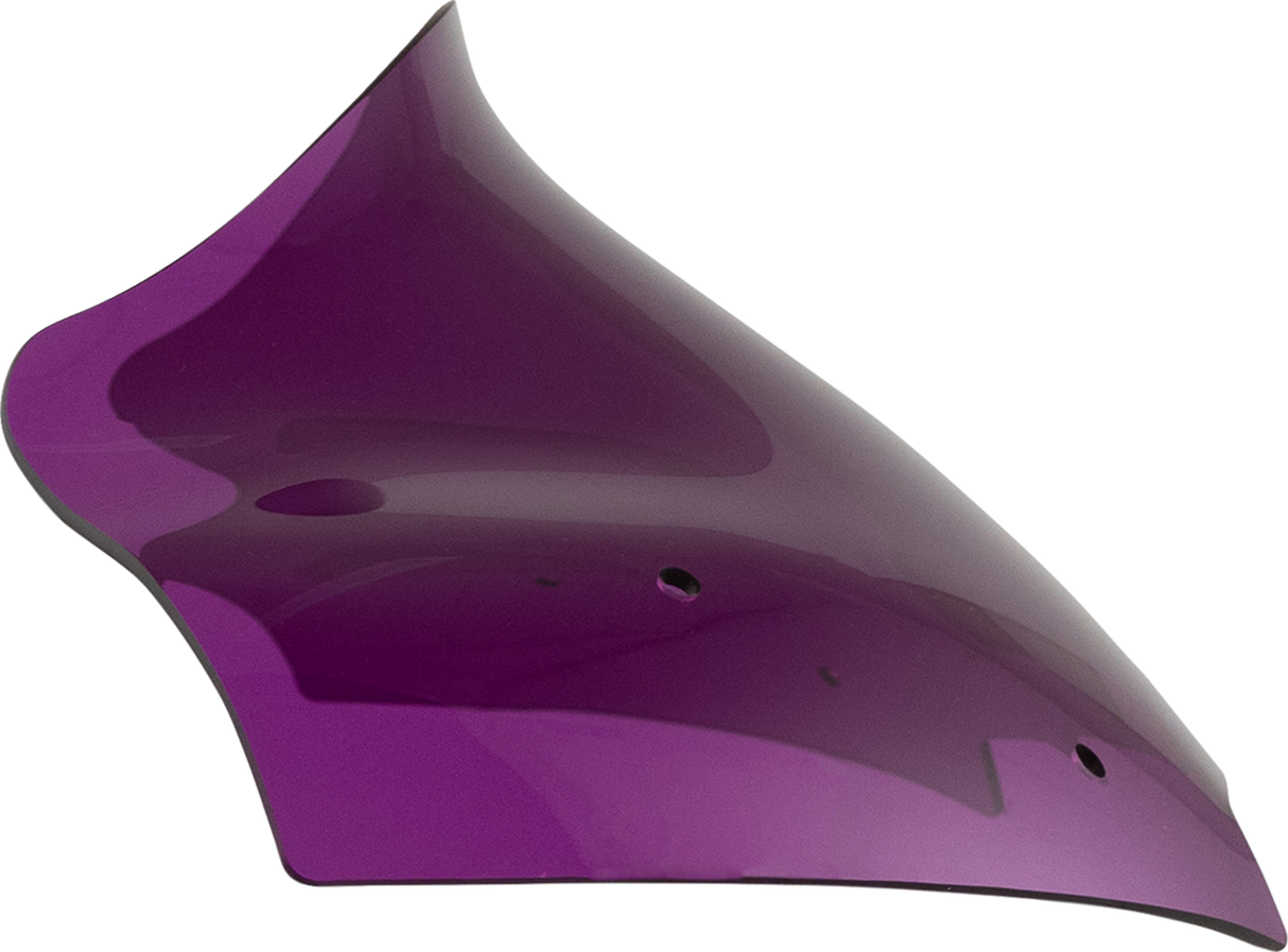 KLOCK WERKS Kolor Flare* Windshield - 10" - Purple - FLTR KWW-01-0720