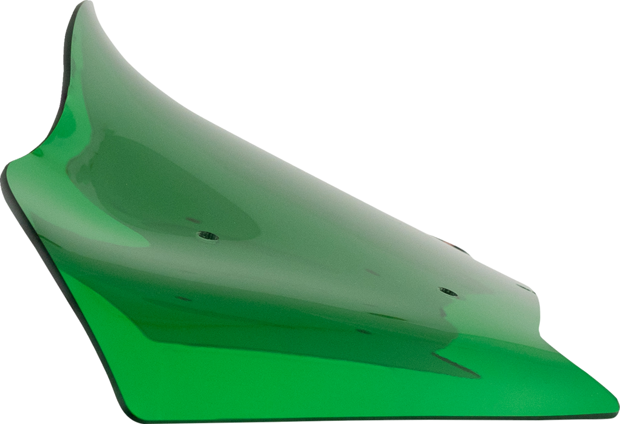 KLOCK WERKS Kolor Flare* Windshield - 8" - Green - FLTR KWW-01-0731