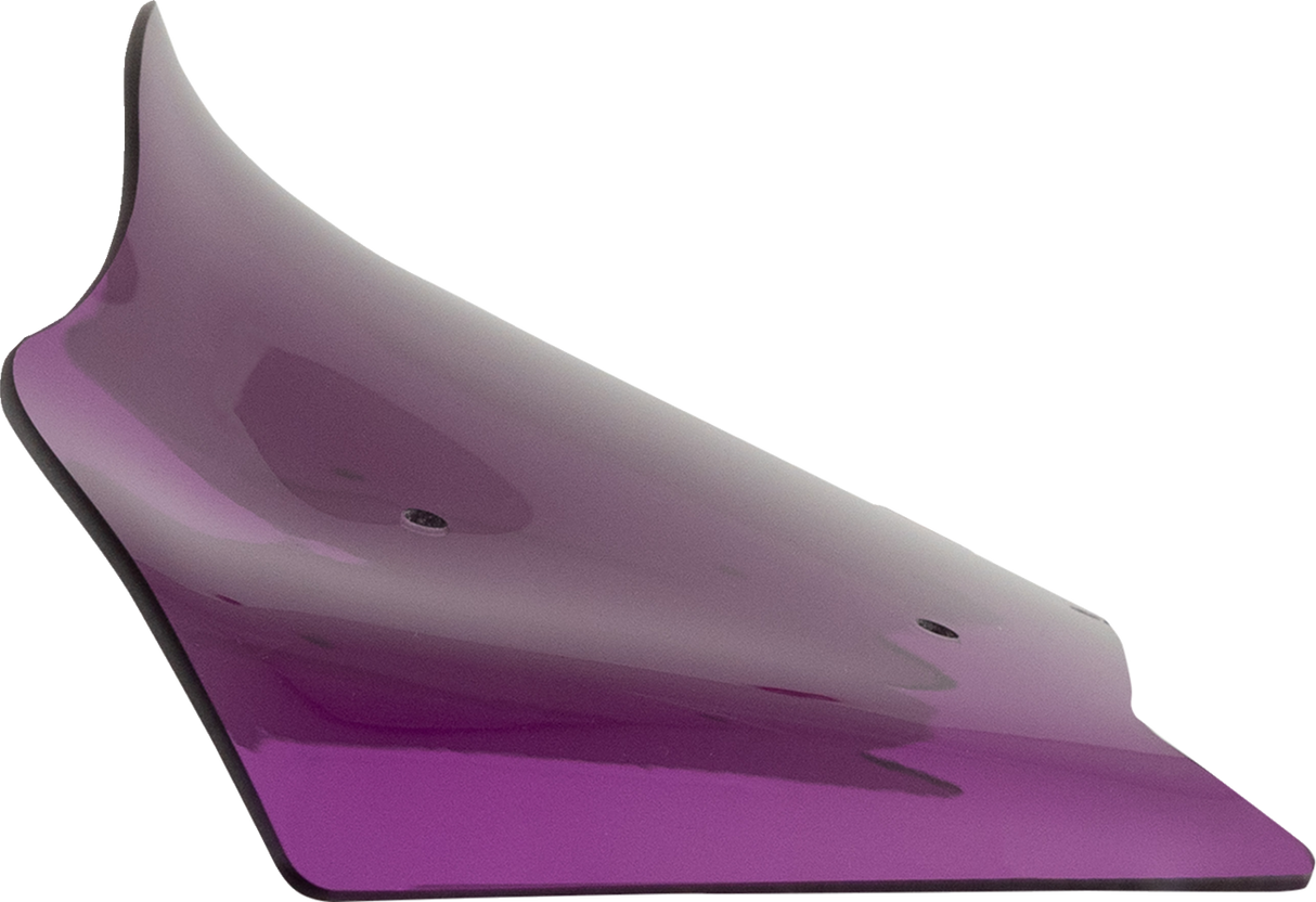KLOCK WERKS Kolor Flare* Windshield - 8" - Purple - FLH/FLTRXSTSE KWW-01-0733
