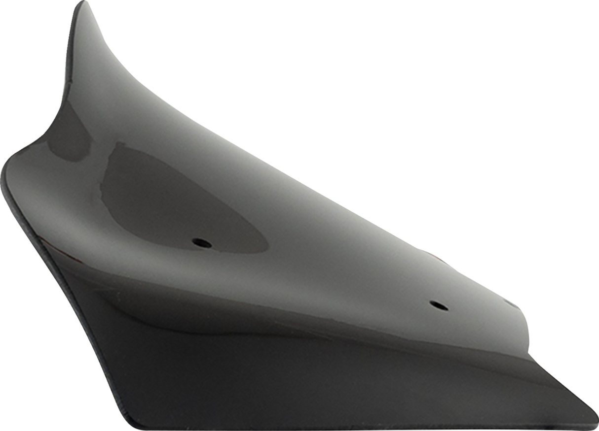 KLOCK WERKS Flare* Windshield - 8" - Black - FLHX KWW-01-0707-B