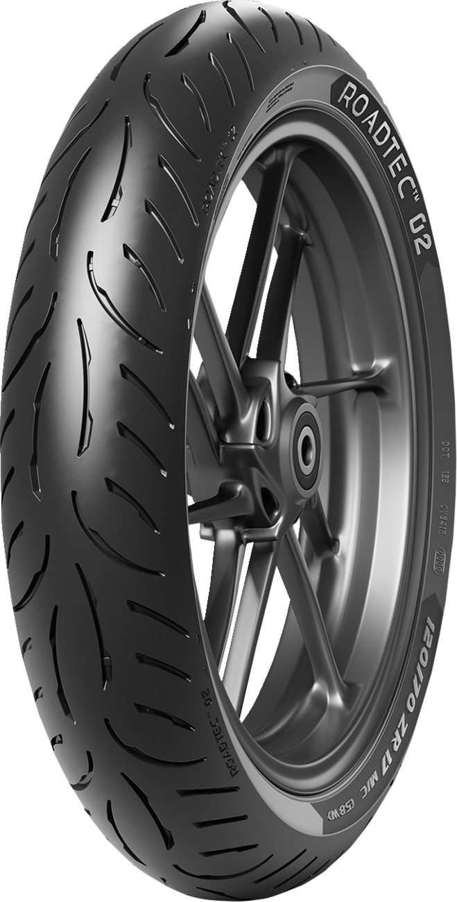 METZELER Tire - Roadtec* 02 - Front - 110/80R19 - 59V 4334000