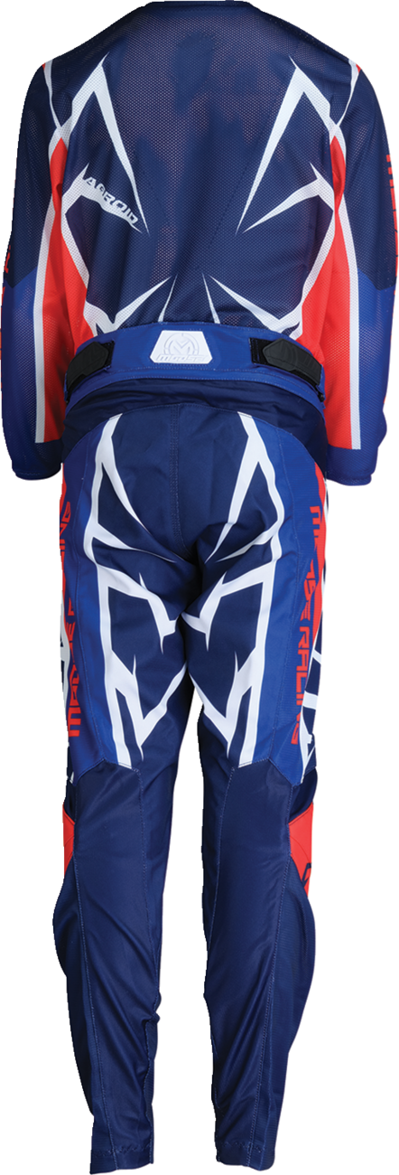 MOOSE OFFROAD Youth Agroid Mesh Jersey - Red/White/Blue - Medium 2912-2525