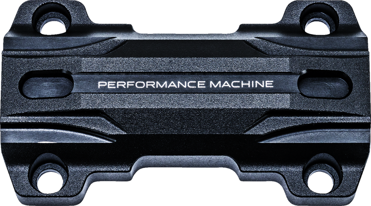 PERFORMANCE MACHINE (PM) Adapter - Gauge Relocation Kit - Black Ops 0208-2196-SMB