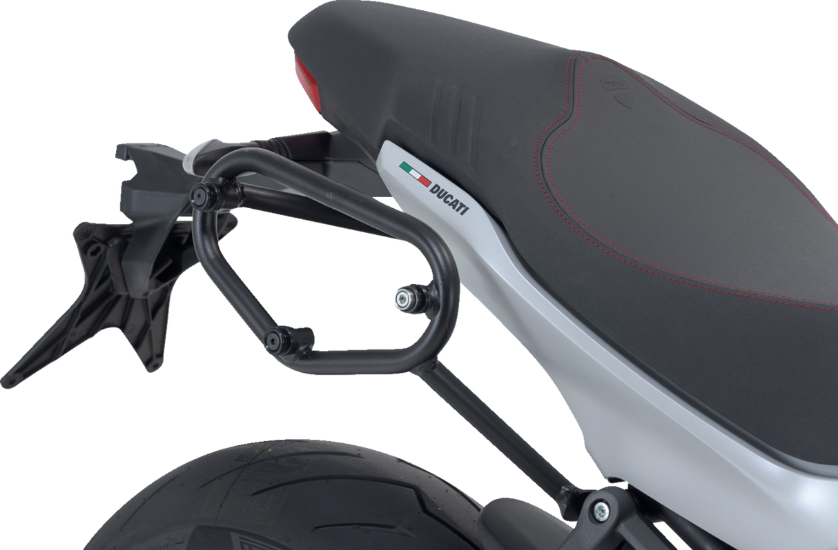SW-MOTECH SLC Side Carrier - Right - Black - Ducati HTA.22.885.11001