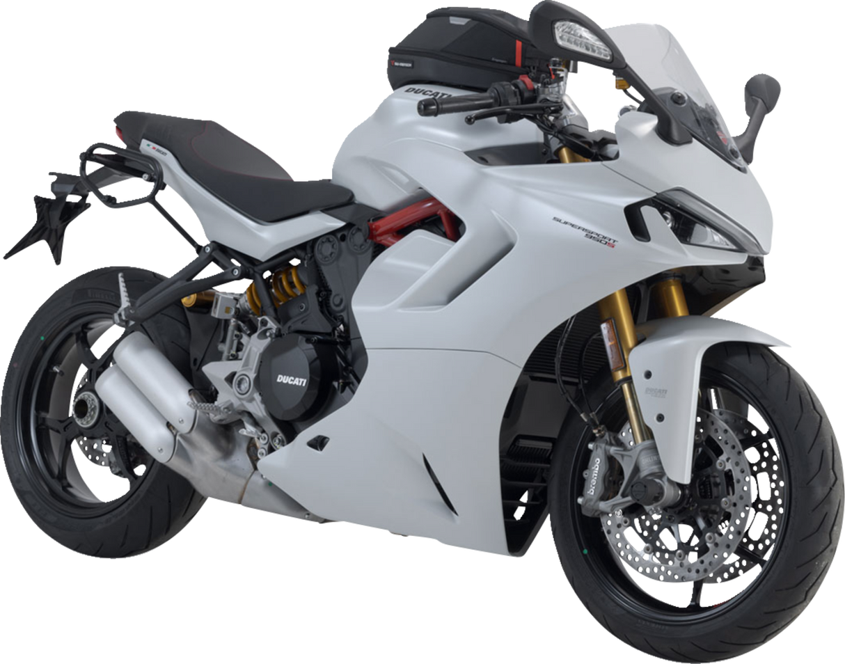 SW-MOTECH SLC Side Carrier - Right - Black - Ducati HTA.22.885.11001